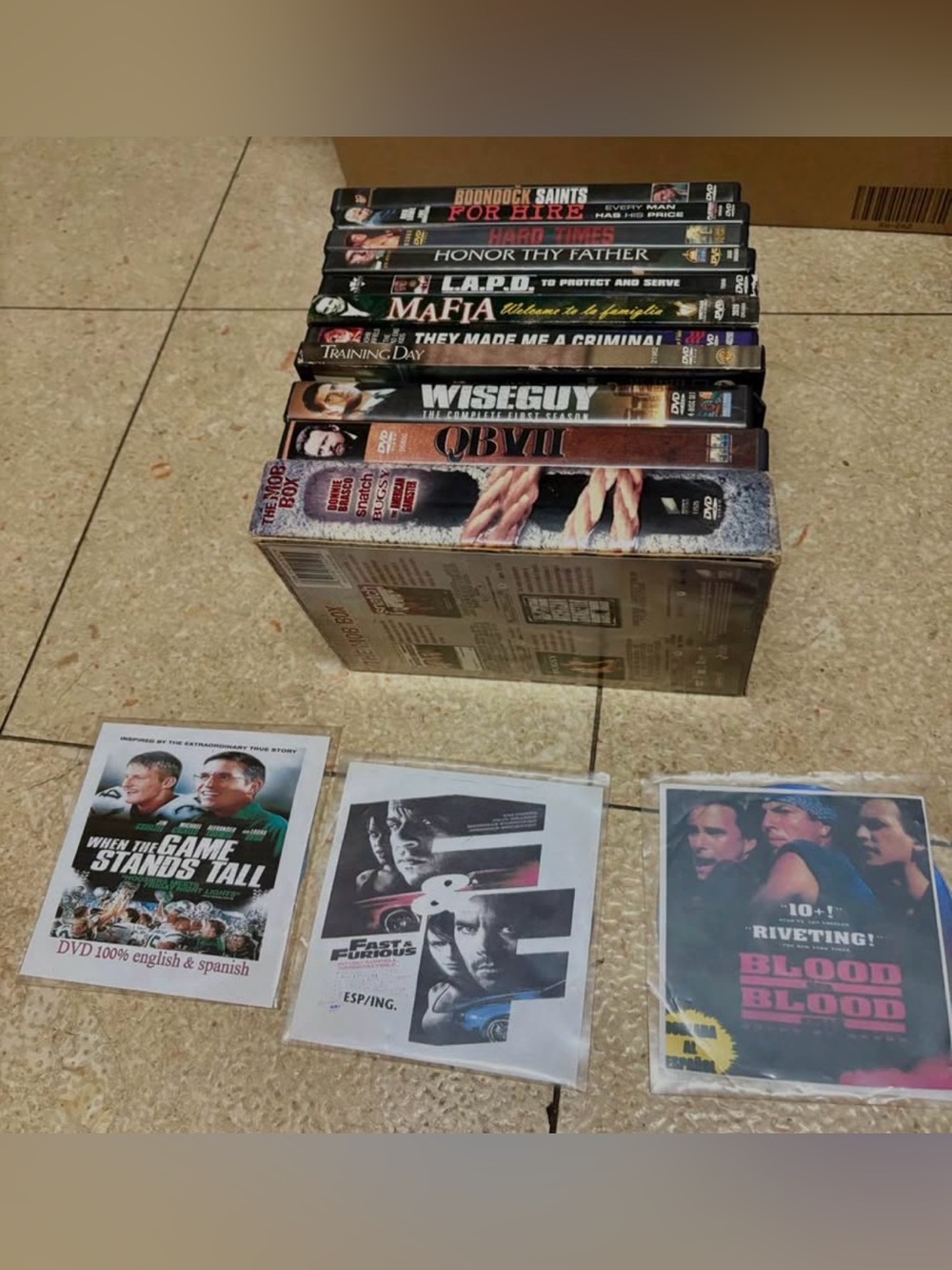 GANGSTER & ACTION MOVIES | DVD Lot